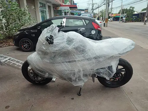 รายละเอียดการส่งมอเตอร์ไซค์